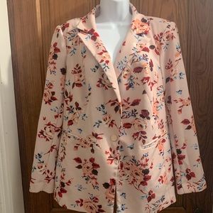 Floral blazer